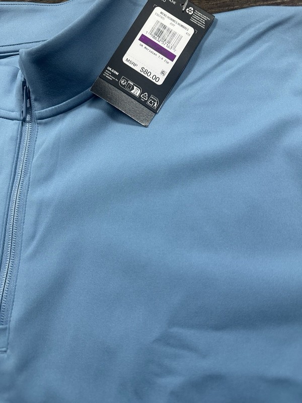 Under Armour Men's Meridian 1/4 Zip Pullover XXL Blue 1378991 418 NWT gallery