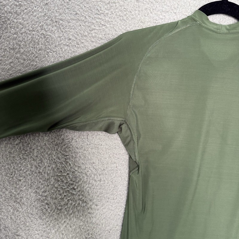 5.11 Tactical Series Compression Shirt Mens M Green Base Layer Stretch L/S gallery