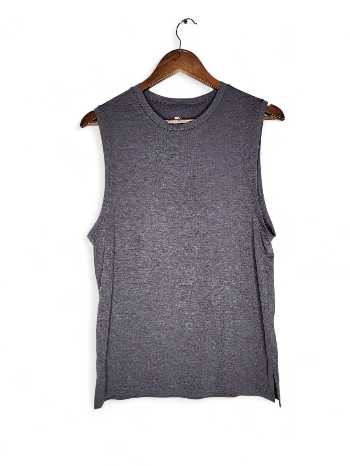 All in Motion Sleeveless Performance Tee in Dark Gray Size S gallery