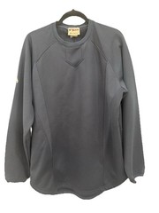 Majestic Authentic Collection Navy Blue Mesh Long Sleeve Pullover Baseball Top