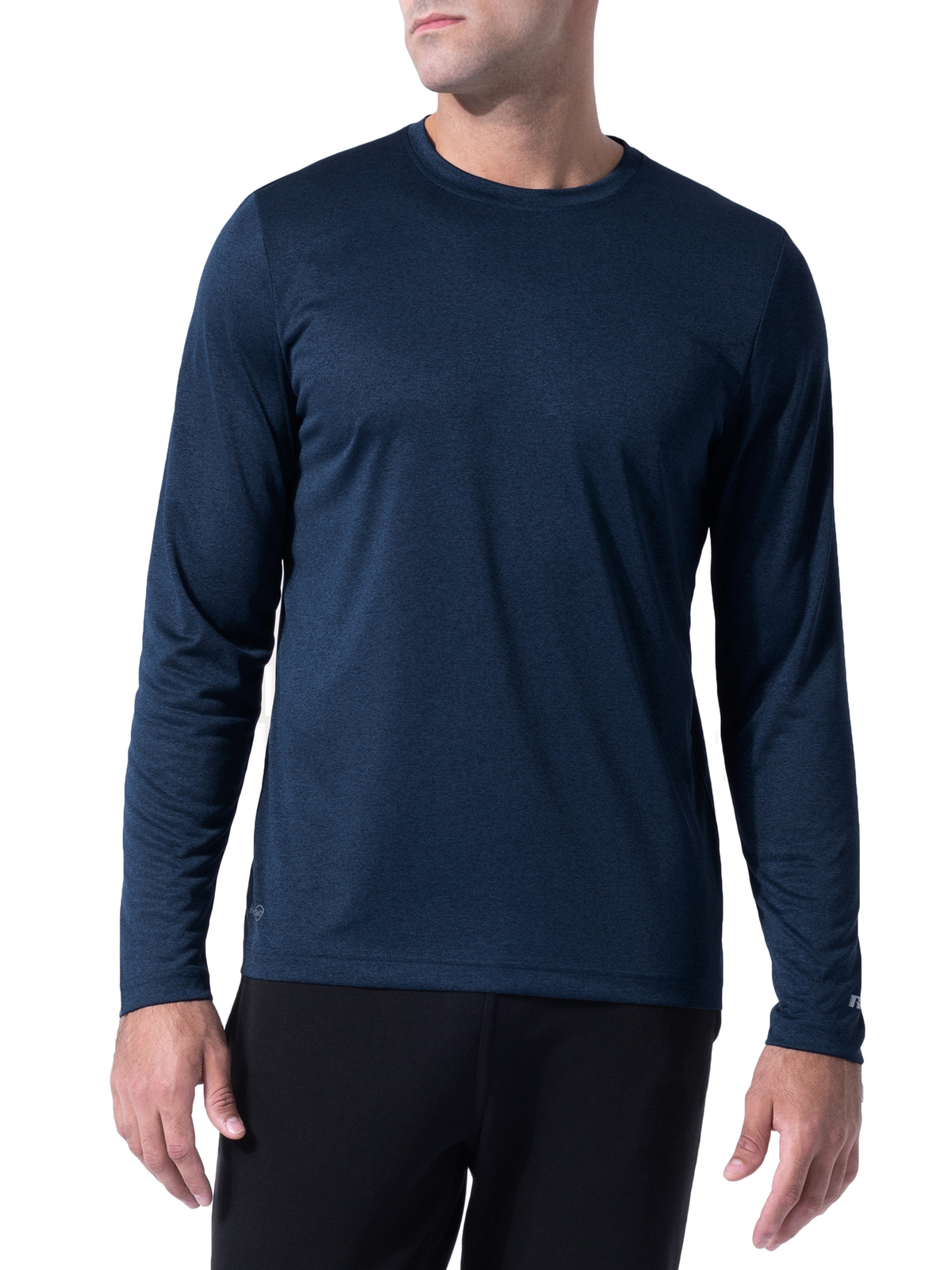 Russell Men's Core Jersey Active Long Sleeve Tee Blue Cove Heather 2XL(50-52) gallery