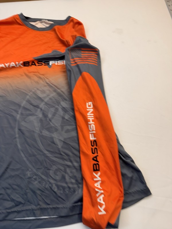 Men's Long Sleeve Fishing Shirt UPF 50+ Sun Kayak Bass Fishing 2Xl KBF gallery