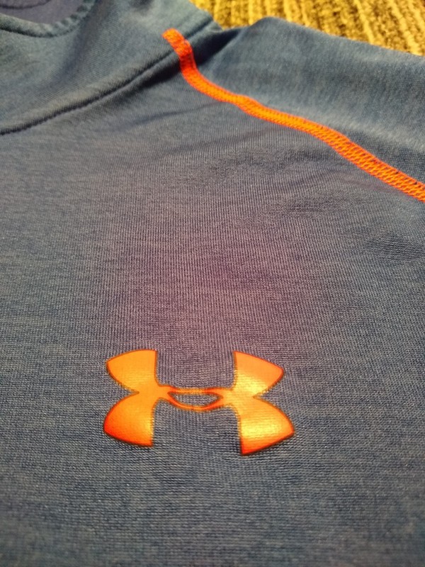Under Armour Men's Large Tech 1/4 Zip Pullover Loose HeatGear Long Sleeve Blue gallery