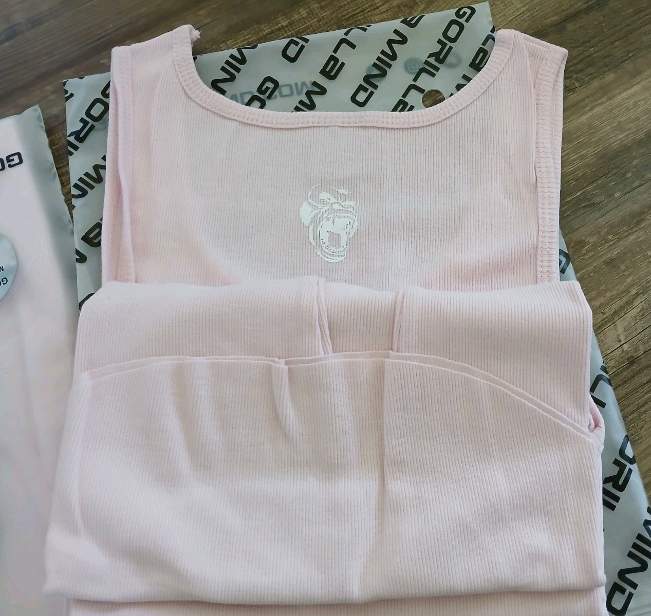 Gorilla Mode Mind Pink Tank Top Size S Small NEW in Bag Monster Beast Gym Shirt gallery