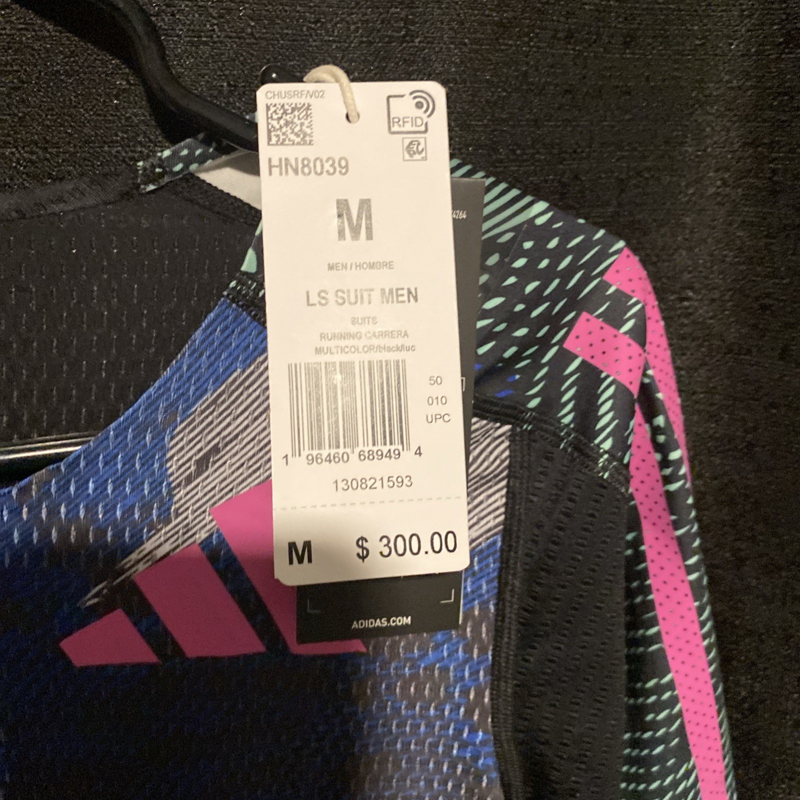 Net Adidas Men’s Running Carter’s Multicolor Ls Suit In Medium gallery