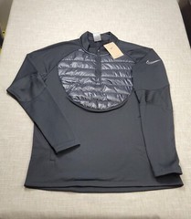 NIKE Academy Drill Top XL Mens Black 1/4 Zip Winter Warrior Soccer