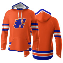 Halifax Highlanders Orange Lightweight Hockey Hoodie