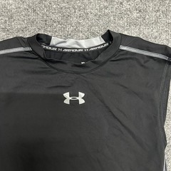 Under Armour Tank Top Mens Size Medium Black HeatGear Compression Athletic Gym