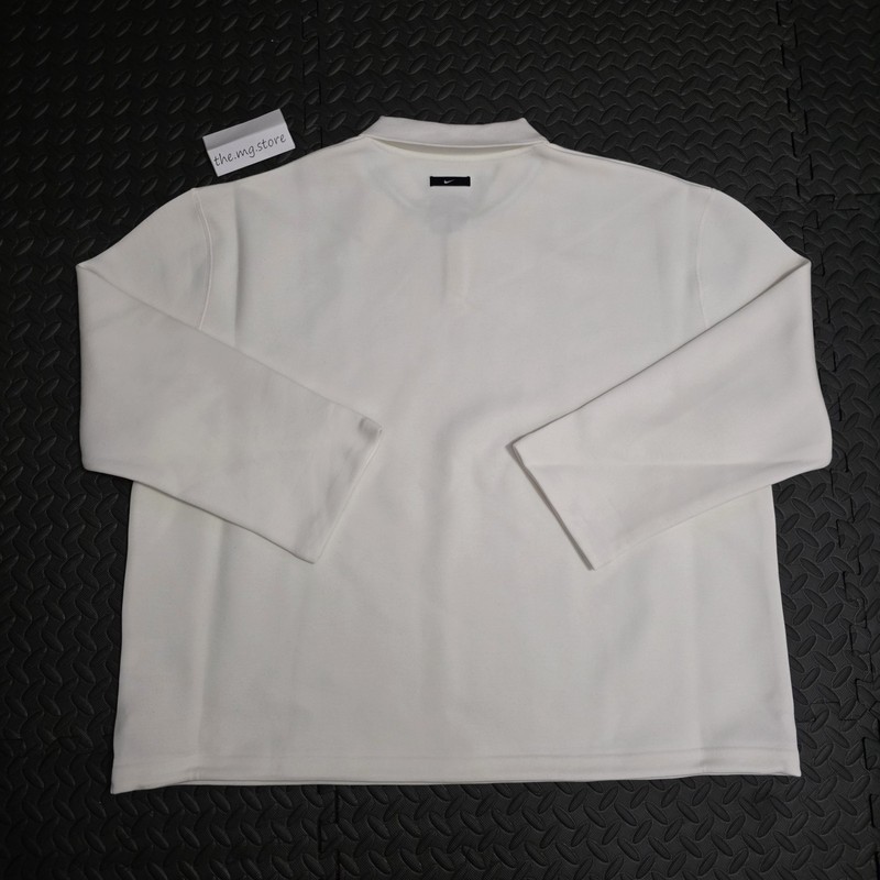 Nike Tech Fleece Reimagined 2 Button Top Sail FN3401-133 Men's Sz Large NWT gallery