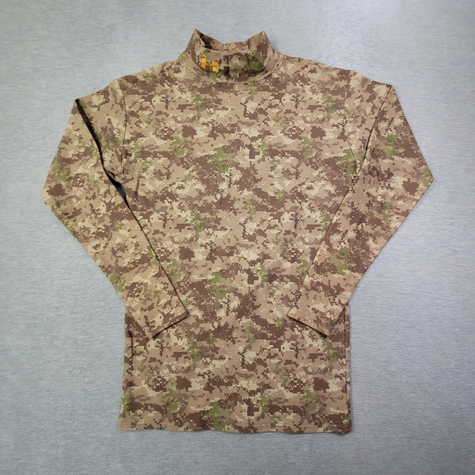 Under Armour Compression Shirt Mens Large Multicolor Camo Performance Logo gallery