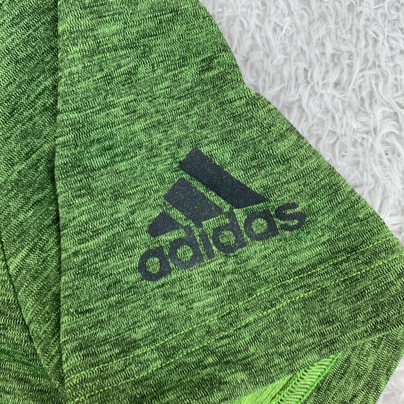 Adidas Messi Green Marl Short Sleeve Workout T Shirt Size Men's Medium gallery