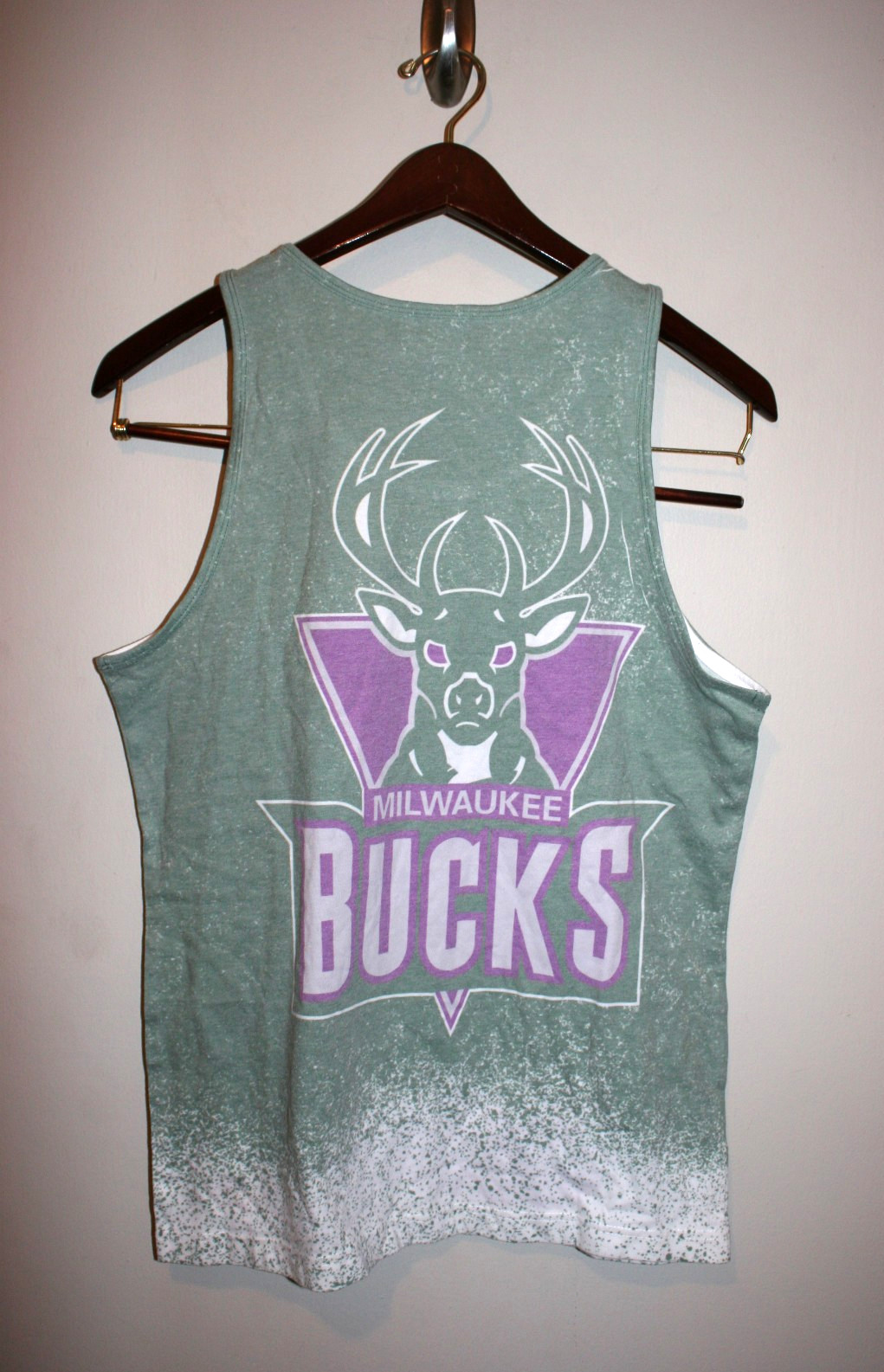 Mens Mitchell & Ness NBA Basketball Milwaukee Bucks Tank Top Shirt Small S gallery
