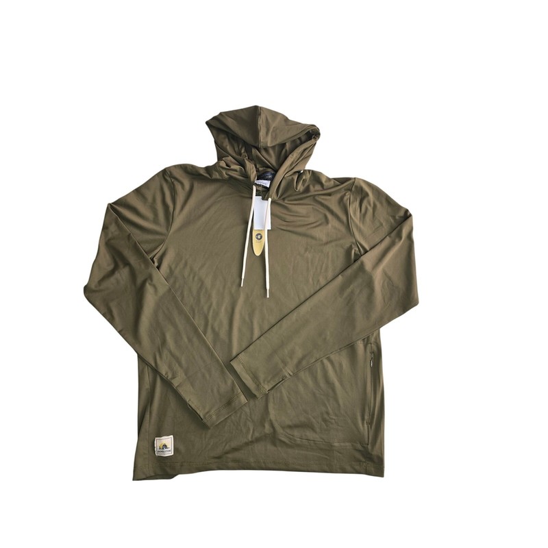 Pendleton Men’s Medium Performance Hoodie | Olive Green Technical Pullover | NWT gallery