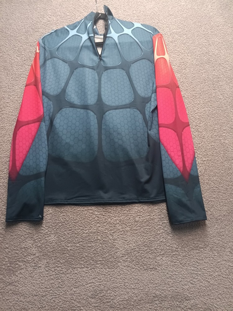 StylePLUS Spider Graphic Quarter-Zip Performance Top Men’s L Custom