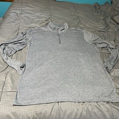 Sport-Tek Mens 1/4 Zip Pullover Lightweight Cadet Collar Salty Logo Men’s Xl