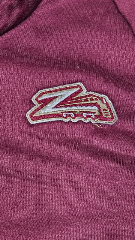 Nike Dri-Fit Quarter-Zip Pullover Red Long Sleeve Mens XXL Whitehall Zephyrs gallery