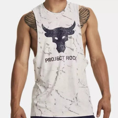 Under Armour Men’s S Project Rock Brahma Bull Cutoff Tank Top NWT 1373787-114