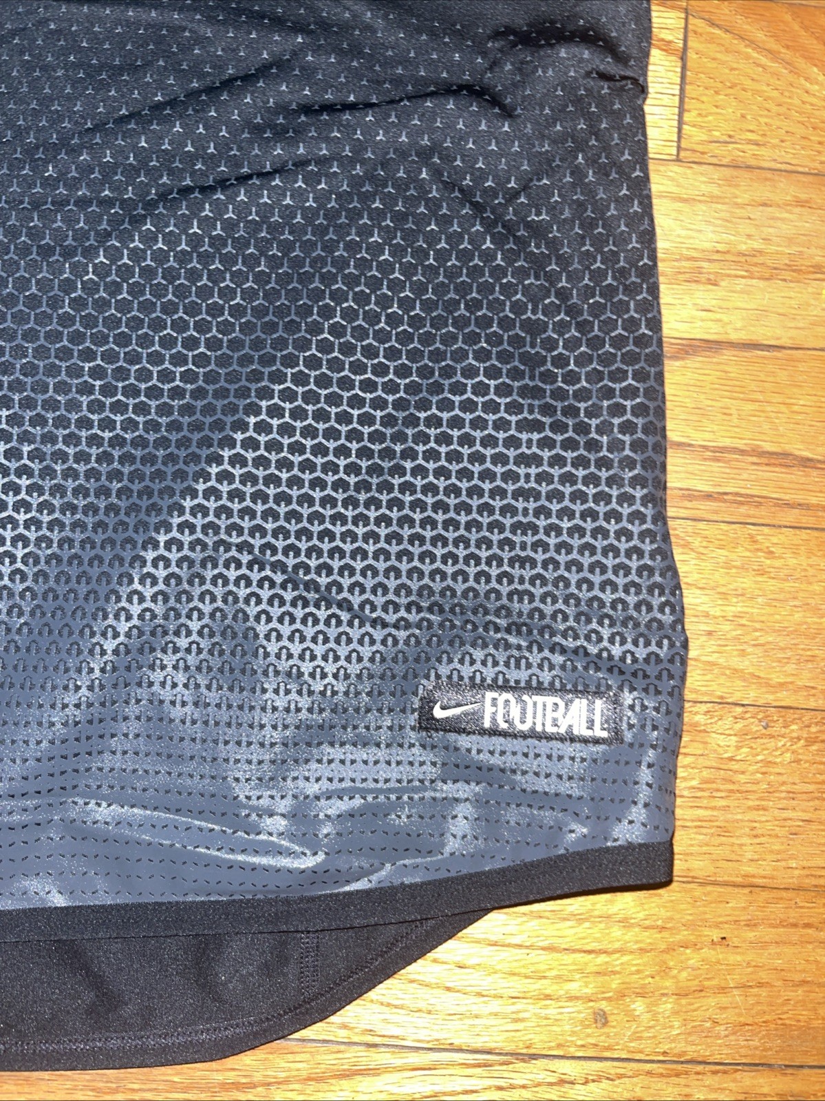 Nike Football Padded Compression Tank Top Black Volt Yellow Mens Size XXL Vest gallery