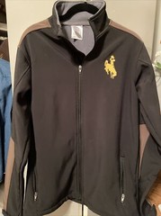 Rivalry Threads University Wyoming Bucking Horse Jacket Size S