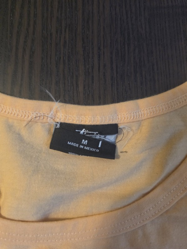 Stussy Madrid Peach/White Logo Men's Size Medium Sleeveless Tank Top gallery