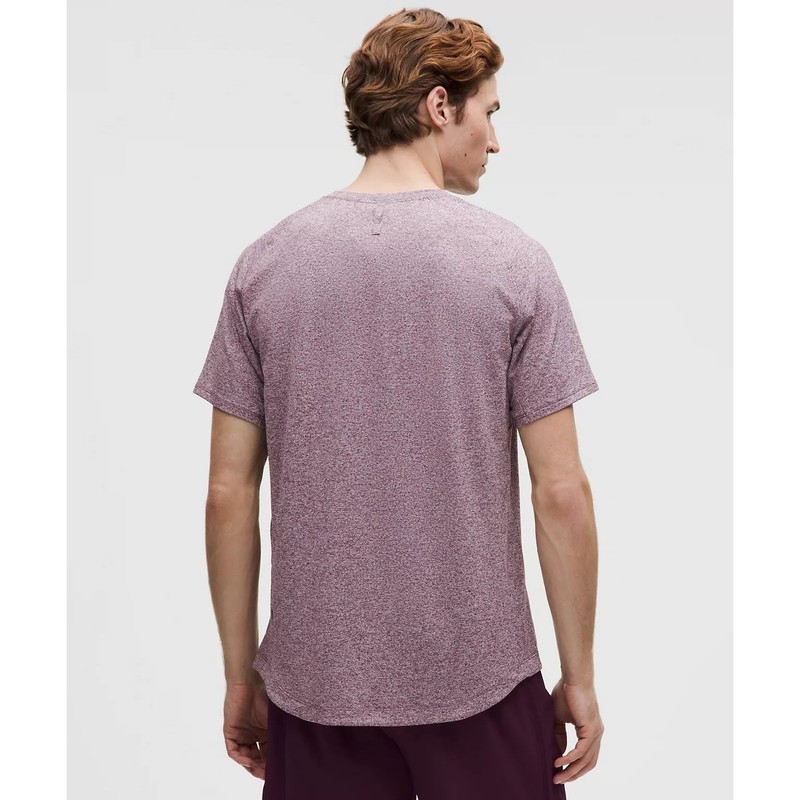 Lululemon Metal Vent Tech Short Sleeve 2.0 Shirt Mens Mauve Heather Purple Gym gallery