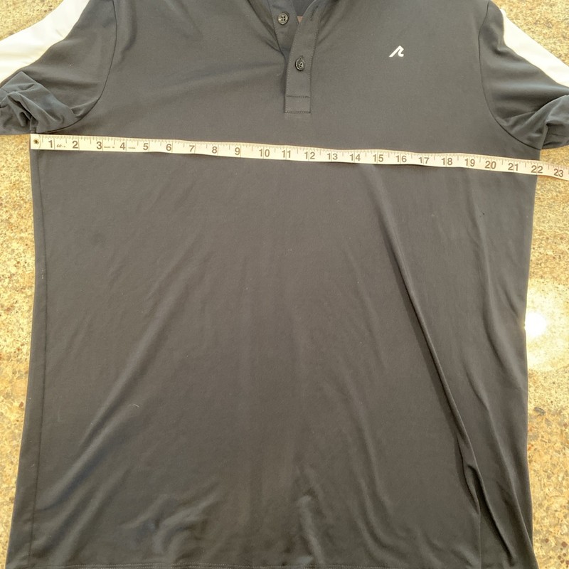 Redvanly Size Medium Polo Golf Shirt Medium M Black White Red gallery