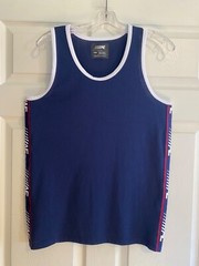 American Eagle Men’s Navy Blue Flex Mesh Tank Too 100% Polyester Small NWOTs