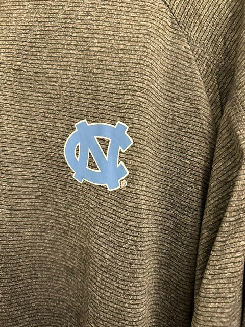 Colosseum Mens XXL NC Long Sleeve Quarter Zip Pullover Gray gallery