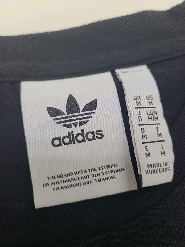 Adidas Men's T-Shirt Short Sleeve Trefoil Logo Design Graphic Classic Shirt M gallery