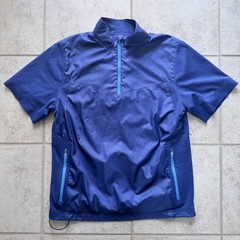 Nike Golf Short Sleeve Windshirt Pullover Men’s Medium Windbreaker Golf Jacket
