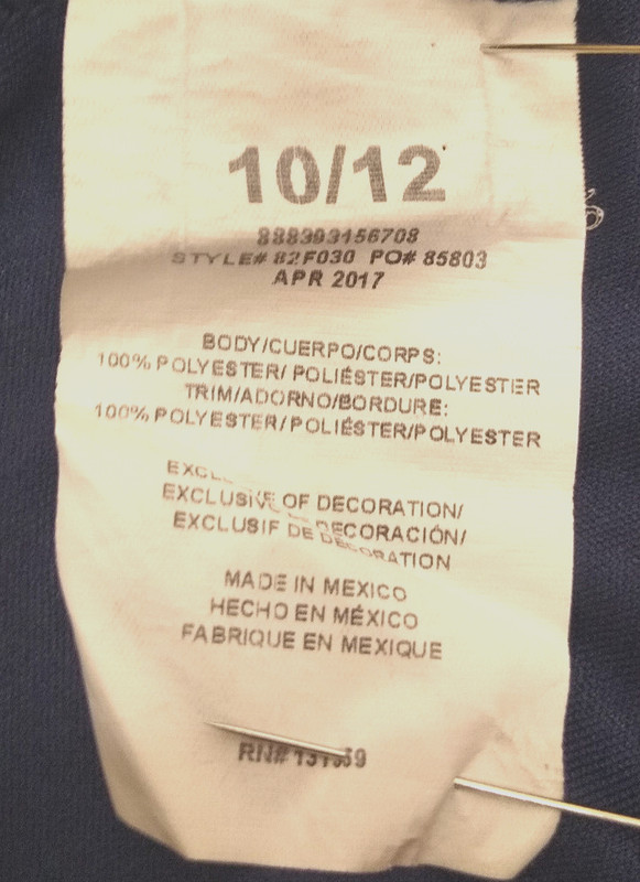 FILA Blue Short Sleeve Size (10/12) 100% Polyester Tee Shirt gallery
