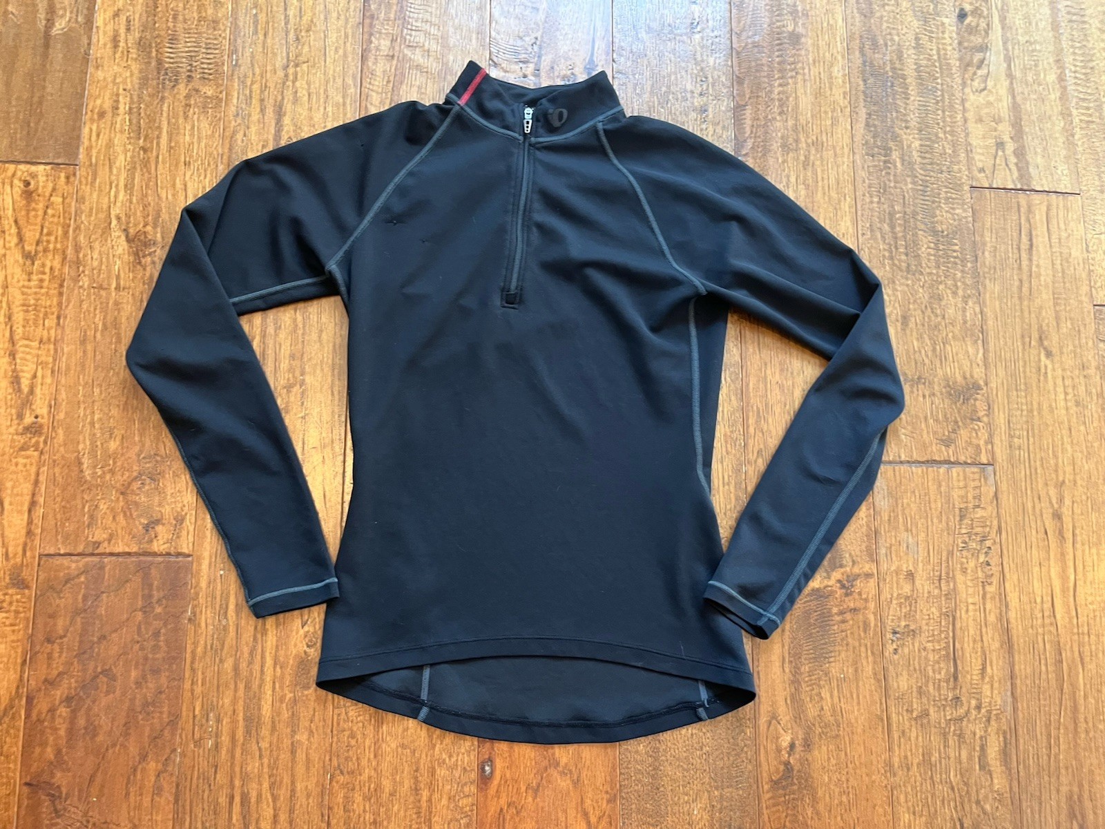 Pearl Izumi Pro Series Base Layer Top Men’s Size S Black 1/4 Zip Running Cycling gallery