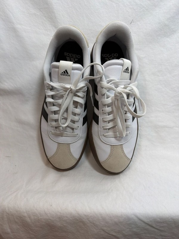 adidas Women's VL Court 3.0 Shoes White/Core Black/Gum gallery