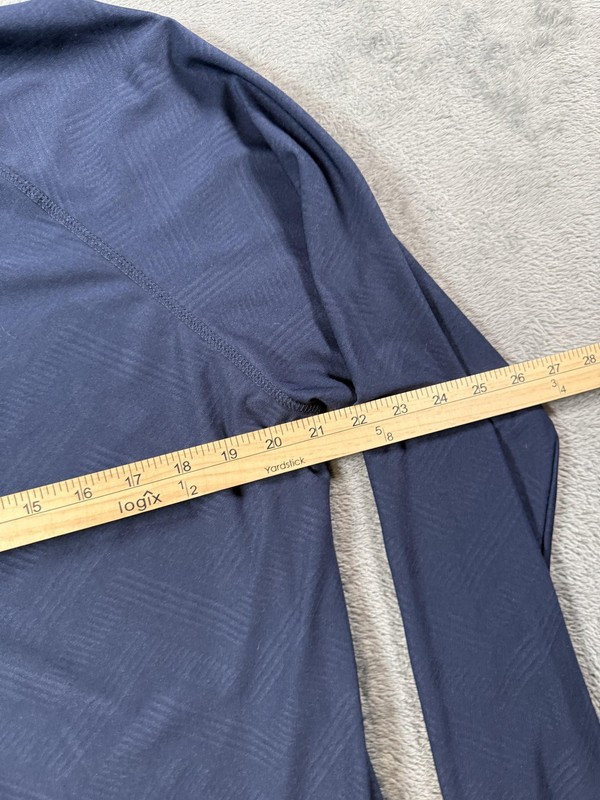 Gerry Pullover Mens Large Navy Blue Quarter Zip Performance Shirt Athletic gallery