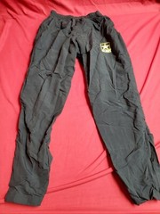 US ARMY APFU LONG PANTS BLACK AND GOLD PT PANTS SMALL SHORT