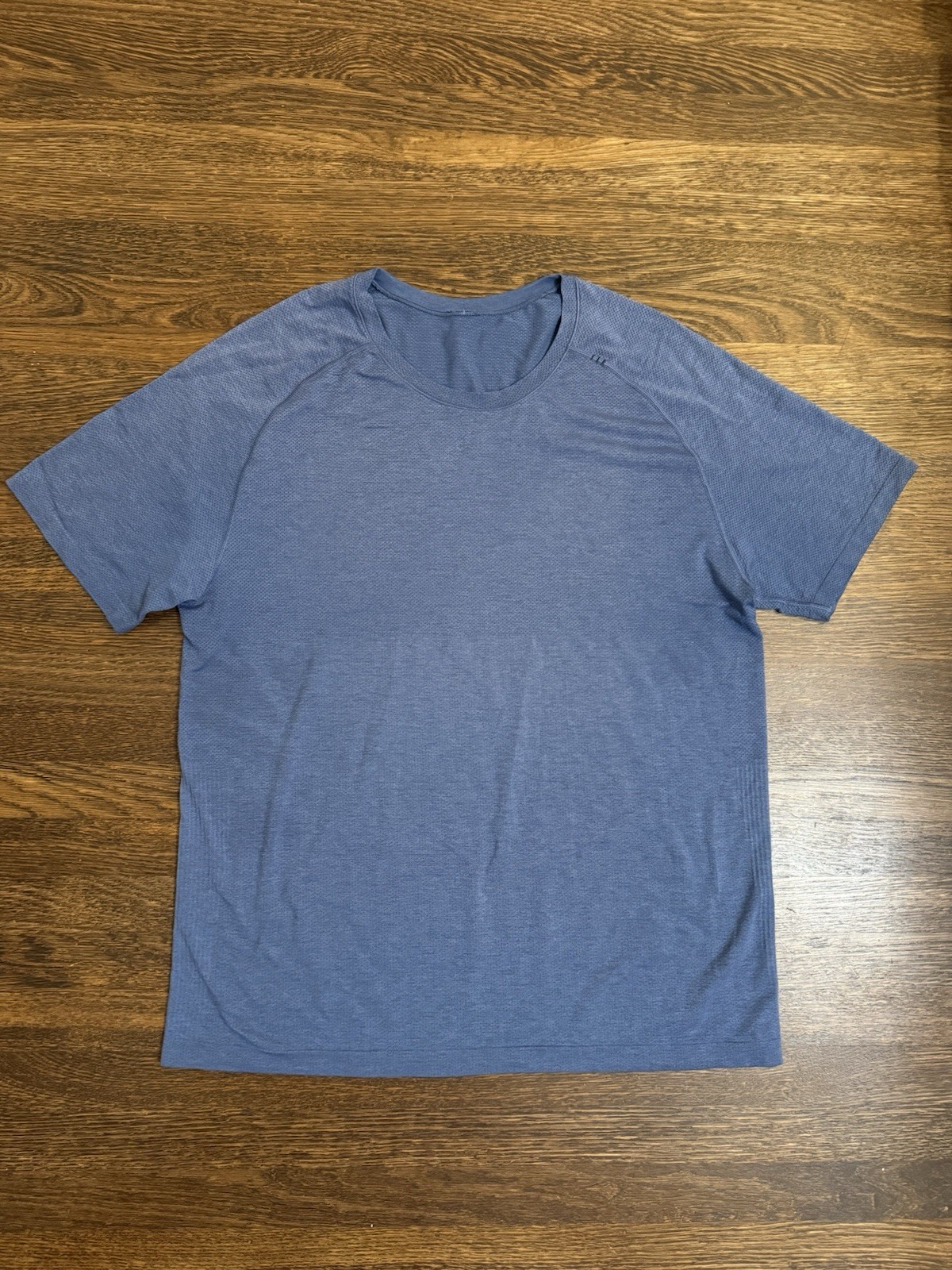 Lululemon Metal Vent Tech Short Sleeve Shirt Blue Men’s Athletic Workout Tee XL gallery