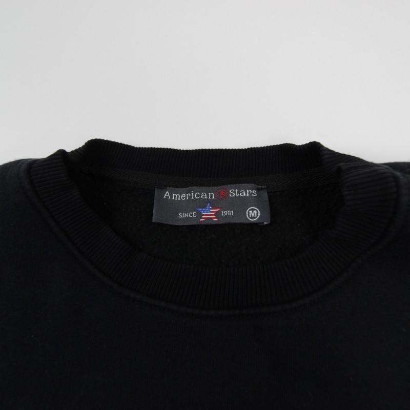 American Stars Sweatshirt Men's Black Used M gallery
