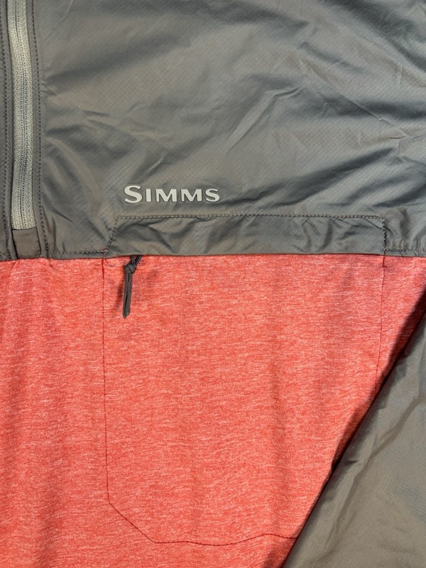 Simms Mens SolarFlex Wind Half Zip Shirt Size 2XL Fishing gallery
