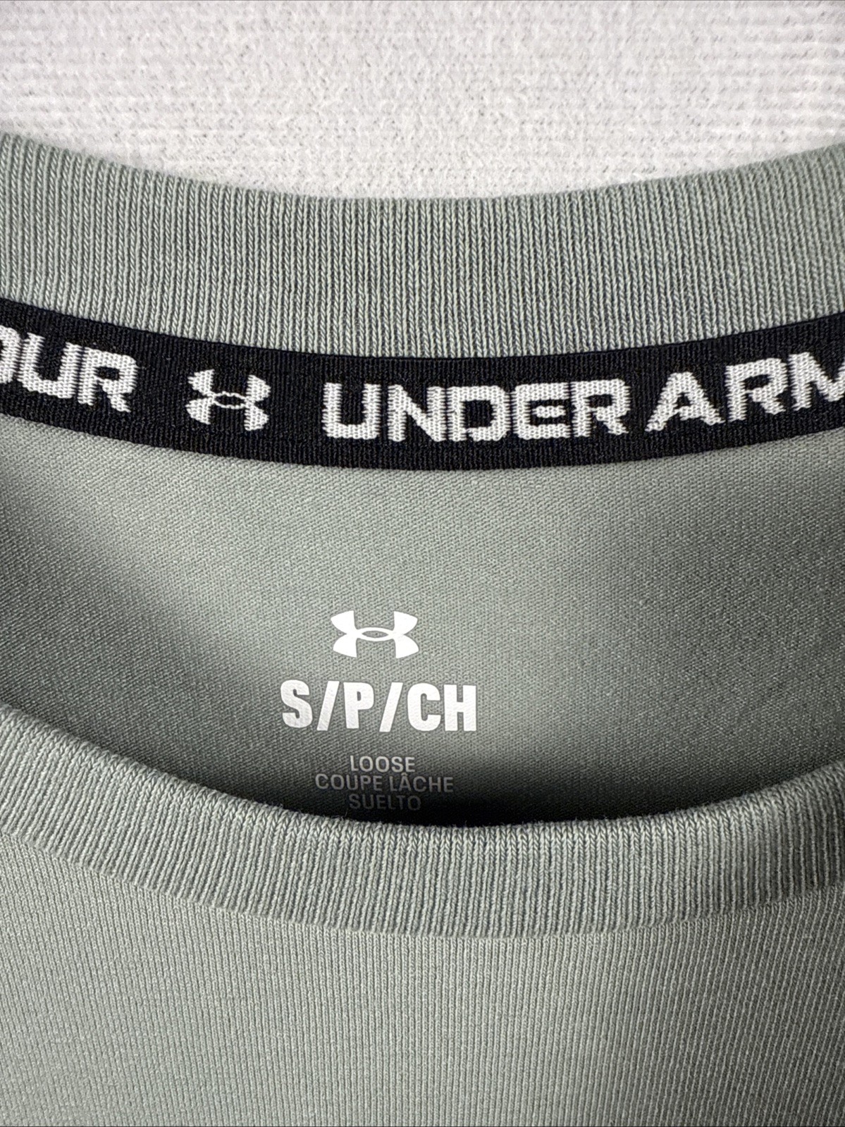 Under Armour Men's Size S - Icon Graphic T-Shirt Silica Green - Style 6000000 gallery