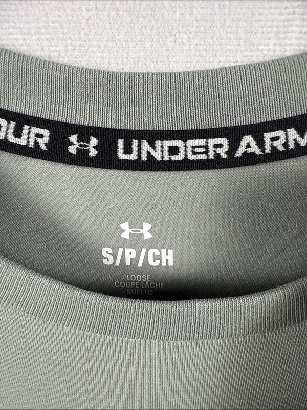 Under Armour Men's Size S - Icon Graphic T-Shirt Silica Green - Style 6000000 gallery