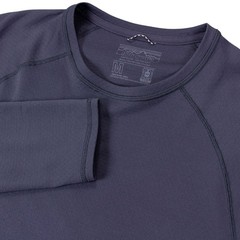 Patagonia Capilene Midweight Baselayer Mens Medium Gray Crewneck Shirt 44427