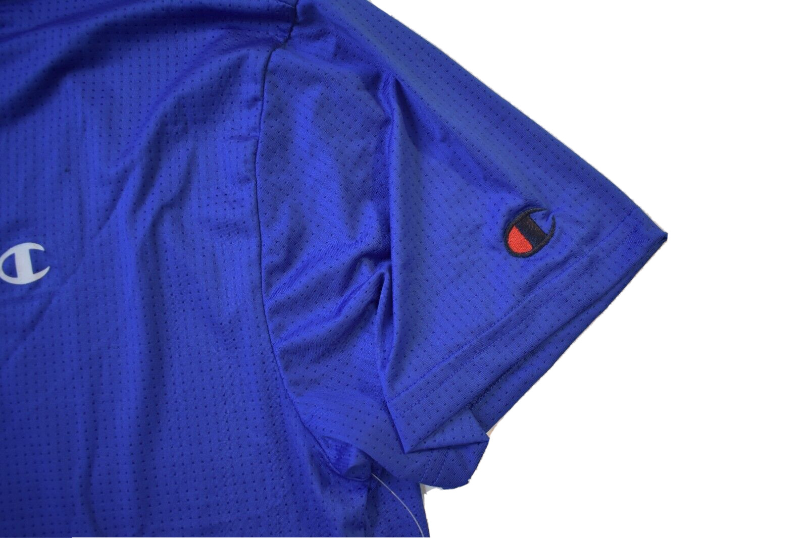 Champion Authentic Activewear Mens Blue Breathable Mesh Shirt NWT L gallery