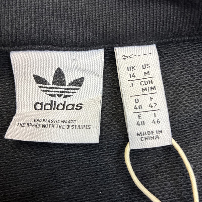 Adidas Adicolor Trefoil Quarter Zip Sweatshirt Medium gallery