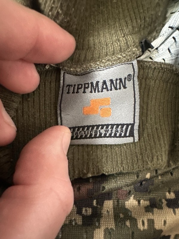 Tippmann Tactical Paintball Jersey Large Green Digital Camo Mesh Long Sleeve Ops gallery