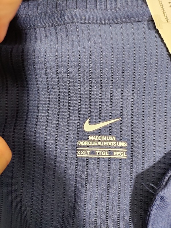 Nike Pro Elite USA Track & Field Long Sleeve Running Shirt Mens Size XXLT 2XLT gallery