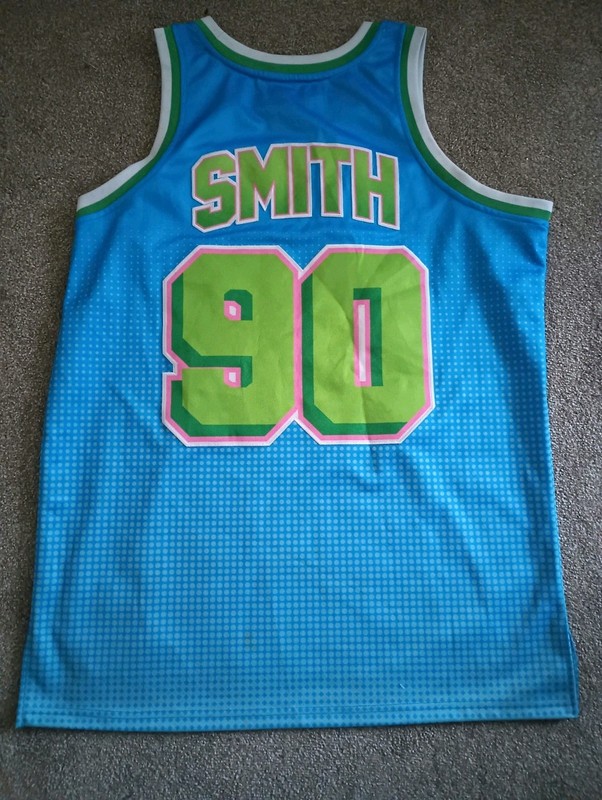 Fresh Prince of Bell Air Will Smith Mens Headgear Classics Basketball Jersey 2XL gallery