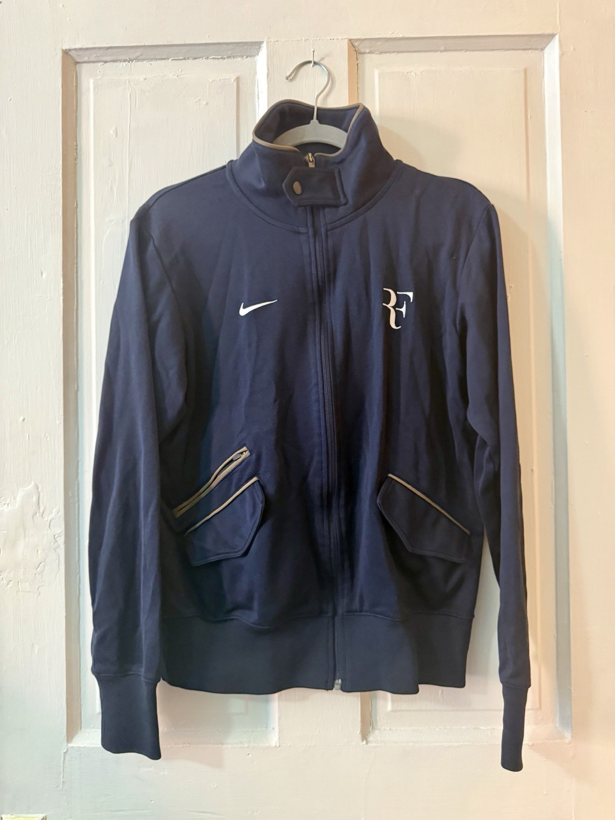 Size Medium Nike Roger Federer RF 2010 US Open Tennis Jacket, Rare gallery