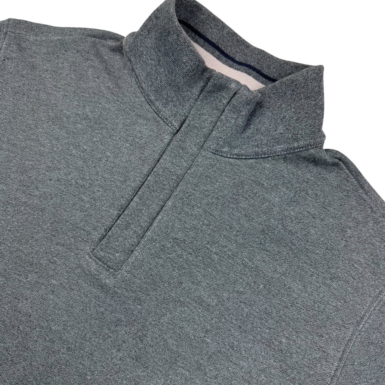 UNTUCKit Men’s 1/4 Zip Mock Neck Performance Pullover Gray • Medium gallery