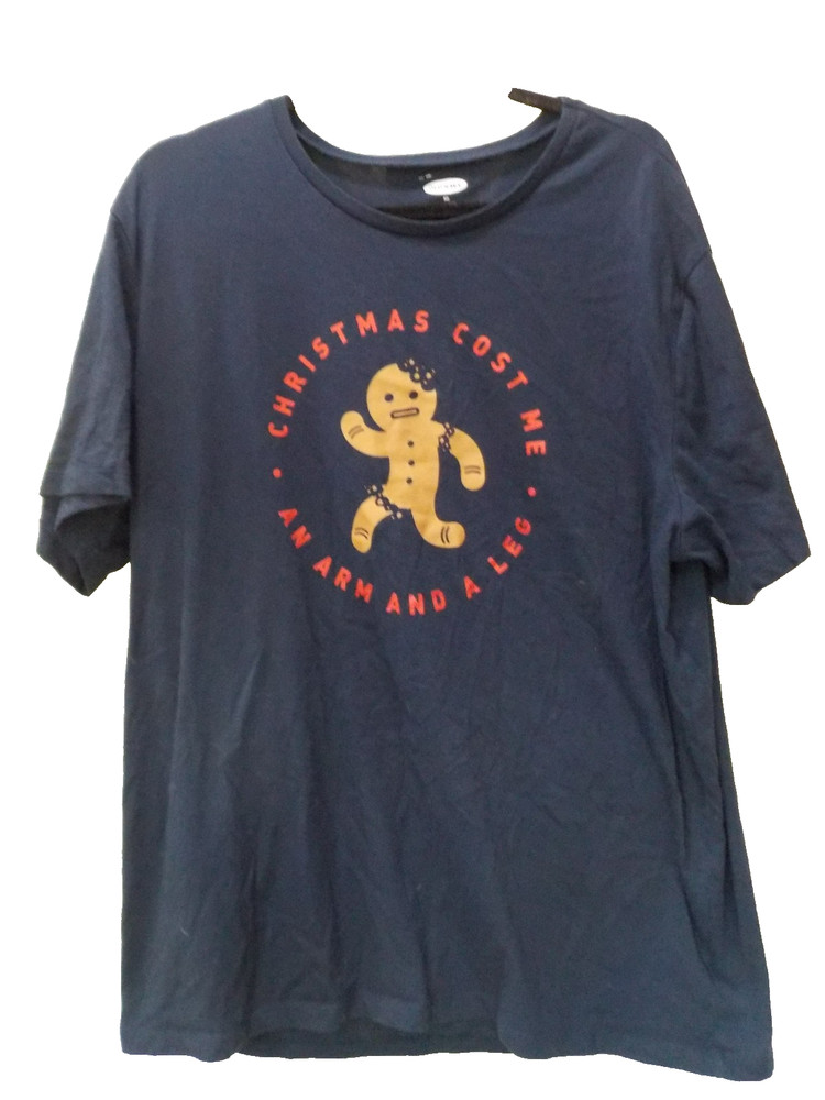 Christmas Themed Old Navy “Christmas Cost Me An Arm And A Leg” Size 2XL T-shirt