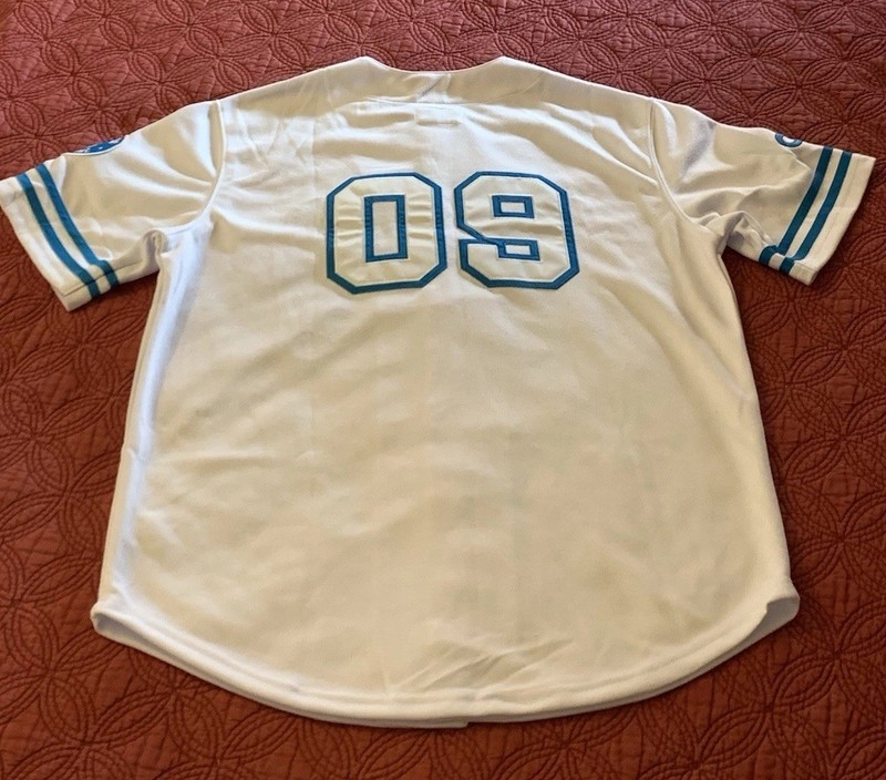 RARE Cloud9 Stratus White Button Baseball Jersey, Adult Small - Esports Gaming gallery